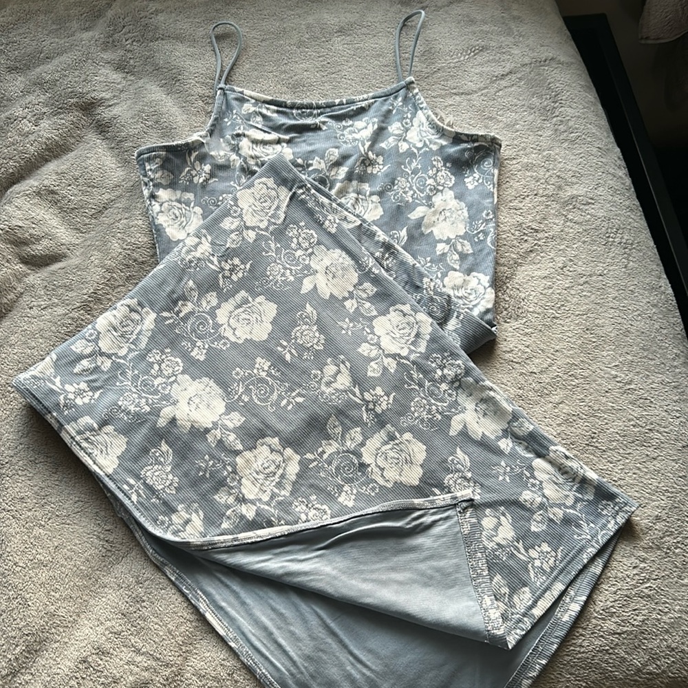 Ankle length body con dress